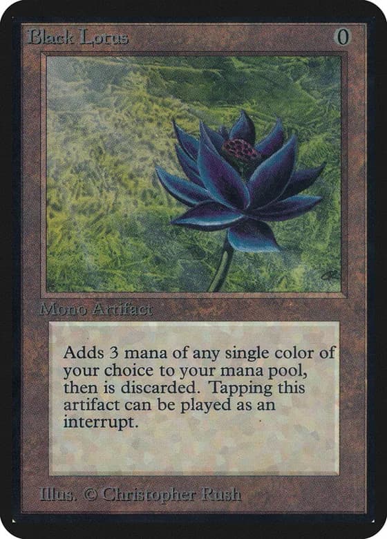 Black Lotus · Magic Alpha · 1993