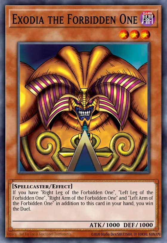 Exodia l'Interdit — Legend of Blue Eyes · 2002