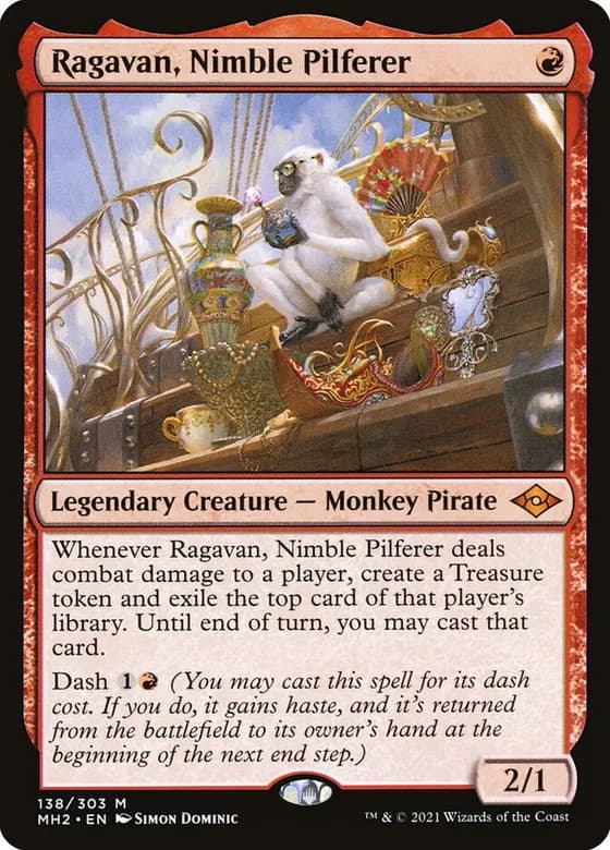 Ragavan, Nimble Pilferer — Modern Horizons 2 · 2021